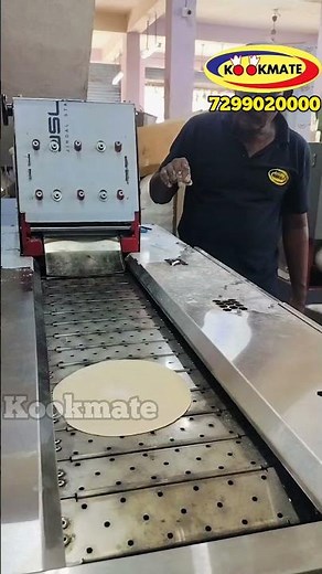 Automatic Roti /Chapati Making Machine |Full Setup Roti Maker| Fully Cooked Conveyor Chapati Machine