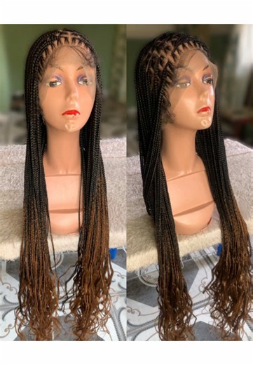 Knotless Braided Wig: Crafted with Love and Precision