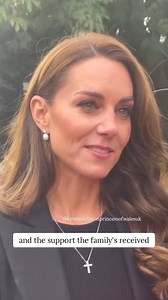 This video ❤️‍🩹 Princess Catherine talking about how the people joined around the Late Queen’s values after her death as she thanked the people who carried flowers and tributes to Sandringham ❤️‍🩹❤️‍🩹❤️‍🩹 #princessofwales #katemiddleton #duchessofcambridge #princesskate #princesscatherine #princesscatherineofwales #princeandprincessofwales #duchesskate #katemiddletonstyle | Catherine - Princess of Wales