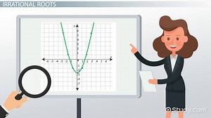 Complex vs. Irrational Roots | Graph & Formula - Video | Study.com