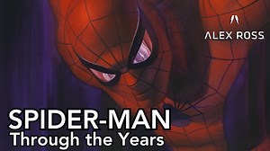 Alex talks about his inspiration for painting Spider-Man through the years #SpiderMan #SpiderManHomecoming #SDCC #SDCC2017 #Marvel #MarvelComics | Alex Ross