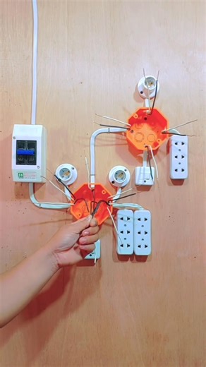 Wiring ng maliit na bahay #ElectricalTutorial #fypシ゚ #highlights | Electrical Tutorial