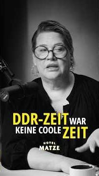 Comedian Ilka Bessin on her memories of life in East Germany | #hotelmatze #podcast