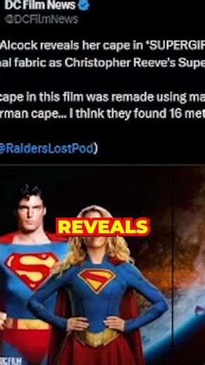 Supergirl Costume has Connection to Christopher Reeve