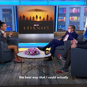 "I think that a lot of people will feel seen." Eternals star Lauren Ridloff on playing the first deaf superhero in the Marvel Cinematic Universe. https://gma.abc/3wdxJLb | Good Morning America