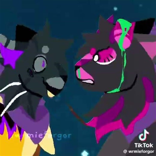 credits to wrmieforgor on tiktok (kunai and pumpkin fight) #hysperiaa #furry #digitalart