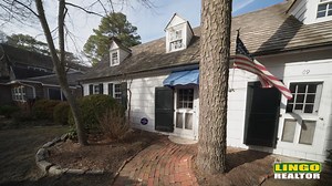 Tour Luxury Historical Home in The Pines, North Rehoboth Beach, Delaware! 🍍 // 69 Henlopen Avenue - For Sale by The Bryce Lingo & Shaun Tull Team, Coastal Delaware Real Estate ➡️ Listed at $4,800,000 ⁠ 🛏️ 5 bedrooms | 🛁 3.5 baths ⁠ ⭐ Own a piece of history, crafted in the 1940s, situated on a generous 100’ x 91’ parcel, timeless curb appeal, mature trees, original wide-plan hardwood floors, seven wood-burning fireplaces, three staircases, wood beams, dining room, sunroom, formal living space,