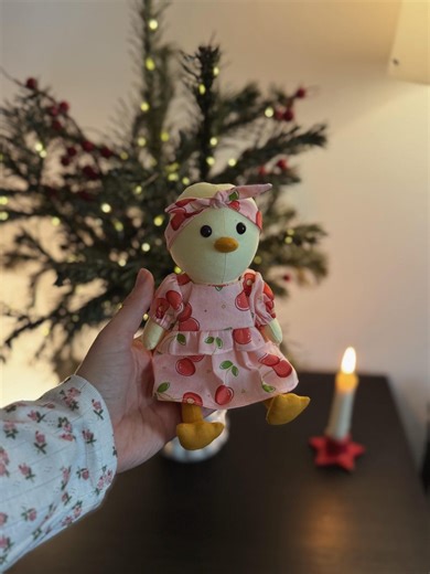 Handmade Duck Plush Toy – Removable Clothes – Cute Collectible Animal – Dress up Toy – Gift for Children and Collectors - Etsy