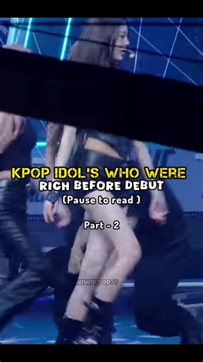 kpop idol's who were rich before debut #kpop#pharita#niwikpop #edit#annie#gigelle#rose