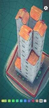 Making the Sears Tower in Townscaper