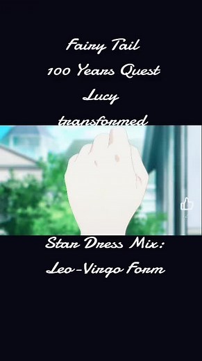 Lucy Transformed: Star Dress Mix Leo-Virgo Form