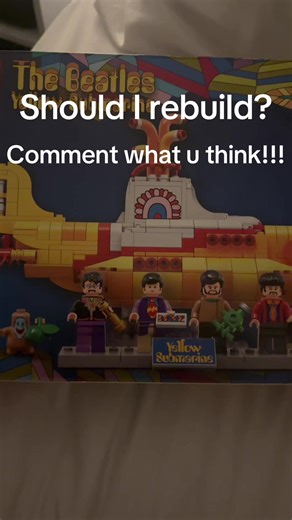 Yellow submarine beetles icons tell me if u think I should rebuild and make a video on it!!#beetles #lego #legotok #plsfollow #getonthefyp