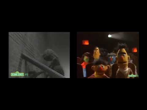 Classic Sesame Street - Ernie and Bert Watch an Emotional Movie Comparison Monsterpiece Theater