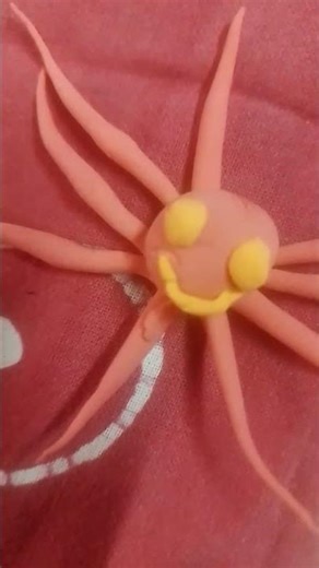 octopus made with clay