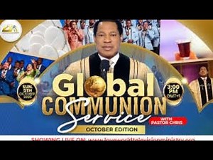 LIVE | GLOBAL COMMUNION SERVICE WITH PASTOR CHRIS | 10/5/2025