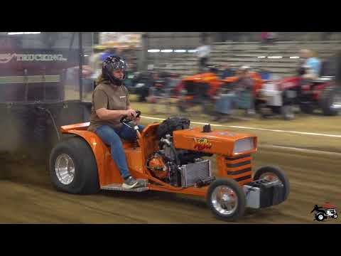 INTENSE Garden Tractor Pulling with Motorcycle Engines