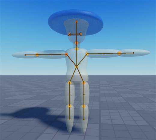 Torso does not move from the humanoidRootPart position