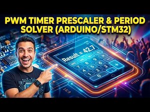 PWM Timer Prescaler & Period Solver (Arduino/STM32) Calculator — How to Use It | Engineering Tool
