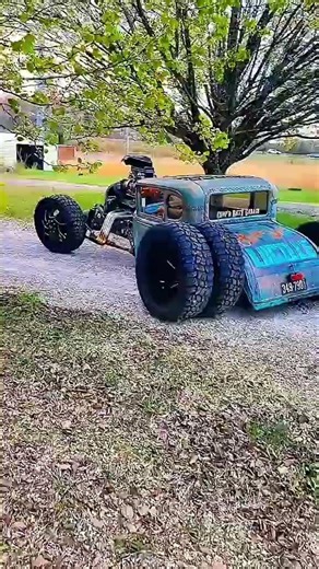 100 YEAR OLD BAGGED RAT ROD DUALLY