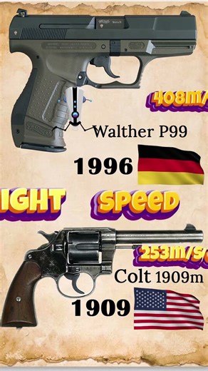 Gun 1909m Or gun walther p99 – Full Specs & Quick Overview#gun #war #shorts