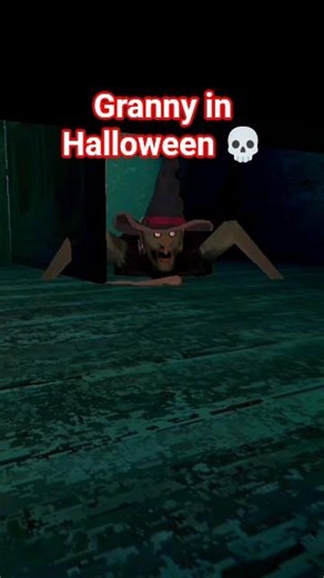 Granny in Halloween 💀 #granny #gaming #youtube #horror #gameplay #shorts #video