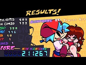 FNF week 6 on hard mode gameplay! (Friday Night Funkin')