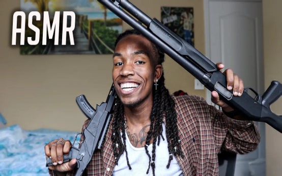 【RICH】疯狂的枪声 🔜 用于睡眠和放松--耳语，敲击音，安抚的触发音