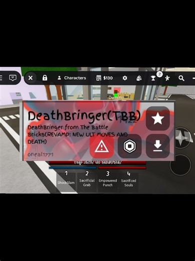 Mastering the Deathbringer Moveset in Roblox