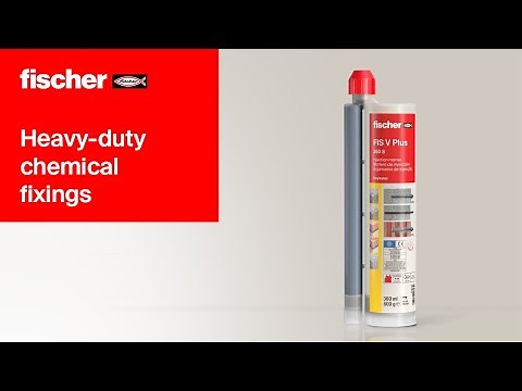 Fastening in concrete and masonry with our FIS V Plus