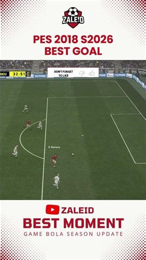 KEREN PES 2018🔥LUAR BIASA