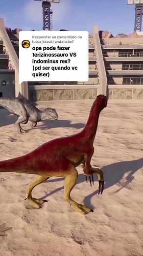 Therizinossauro vs Indominus Rex Jurassic World Evolution 2 Gameplay