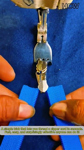 Zipper Threading Trick.