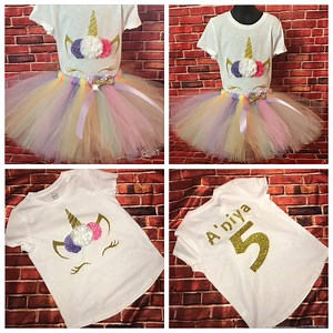 Unicorn Tutu set | Little Diva's Tutus & More
