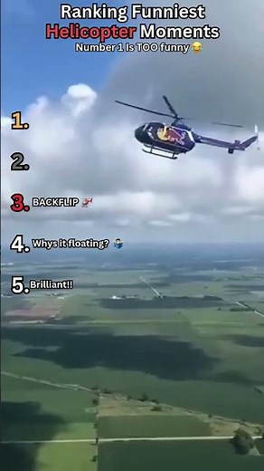 Ranking Funniest Helicopter Moments... Subscribe please