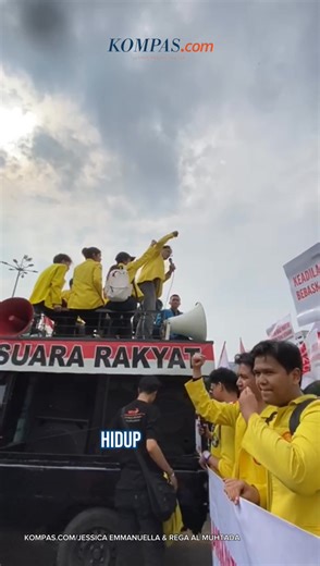 19K views · 671 reactions | Perwakilan mahasiswa dari BEM UI berorasi...