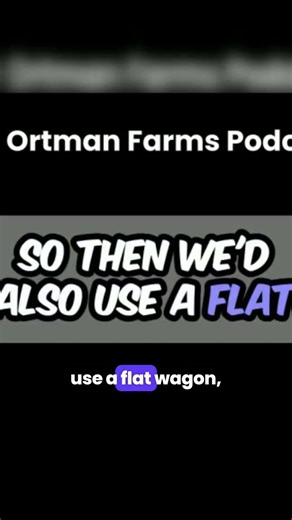 The Hard Way to Haul Corn A Farmers Tale #shorts