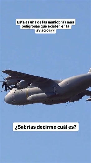 ✈️ Lo que parece fácil es una de las maniobras más peligrosas de la Aviación