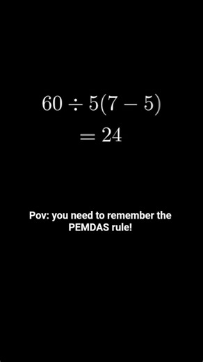 How to solve one of the famous math problems on internet!! you just need PEMDAS RULE!#maths#trend
