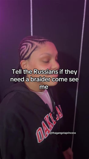 #Thagangstaprincess #fyp #vdaymakeup #woopaaa | braids