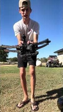 How to load and unload your crossbow with a pull string #bigbucks #bowhunting #whitetail #custombow