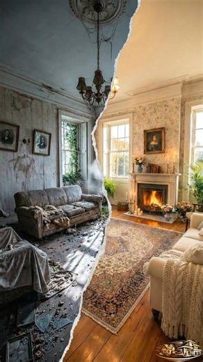 I Found a Secret Abandoned Living Room Frozen in Time