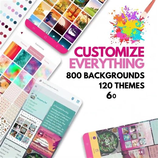 Wondr Note: Ultimate Notes, Lists & Countdowns & More. Customize Everything #app