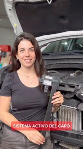 Sensor de sistema activo de capó. ¿Sabíais que existía esto? Os leo ☺️ #mecanica #electronica | Irati Etxandi