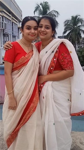 শুভ মহালয়া 🙏#mahalaya#durgapuja2025#TraditionalBengaliLook#sareelook