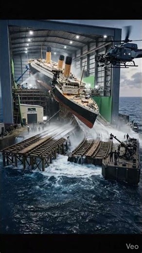 Titanic Model Exploded