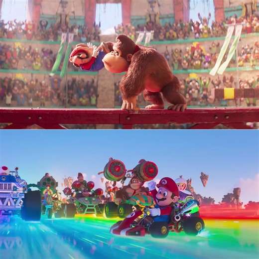New Super Mario Bros. Movie Trailer Teases Rainbow Road and Donkey Kong