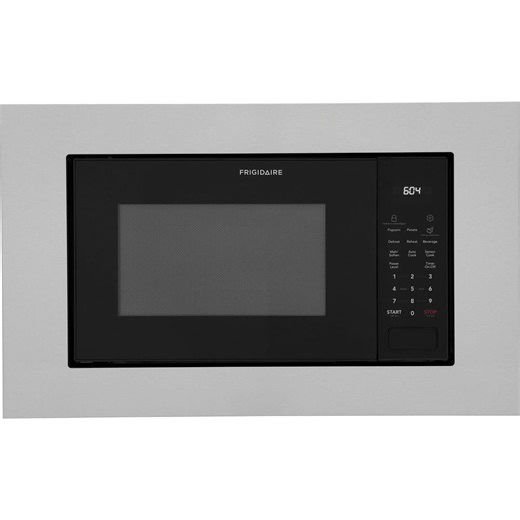 Check The Home Depot's Q&A Before Buying: Frigidaire 1.6 cu. ft. 21 in Electric Built-In Microwave in Black with Sensor Cook