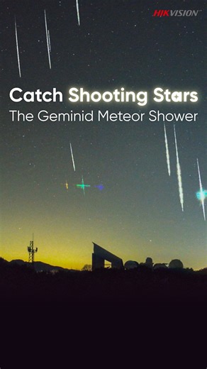 Hikvision on Instagram: "Catching Shooting Stars: Where Tech Meets the Universe 🌠 Under the midwinter chill, we joined the Tsinghua Astronomy Society on a mission to chase the Geminid meteor shower. But this journey was more than just about the view. Using Hikvision ColorVu technology, we turned the pitch-black night into a vivid lab. We didn't just capture the visual spectacle, but also transformed into data for astronomical research, helping decode the secrets of the cosmos. 👇 Watch this stu