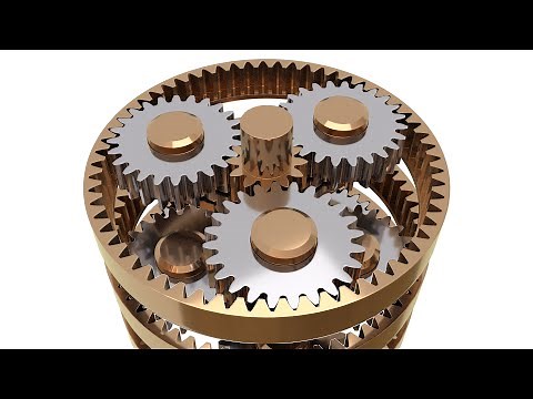 Tutorial: How to Model a Planetary Gear Mechanism in Blender