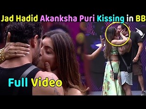 Akanksha Puri and Jad Hadid Kiss in Bigg Boss OTT 2 Task | #bbott2 #biggbossott2 |Biggboss ott live